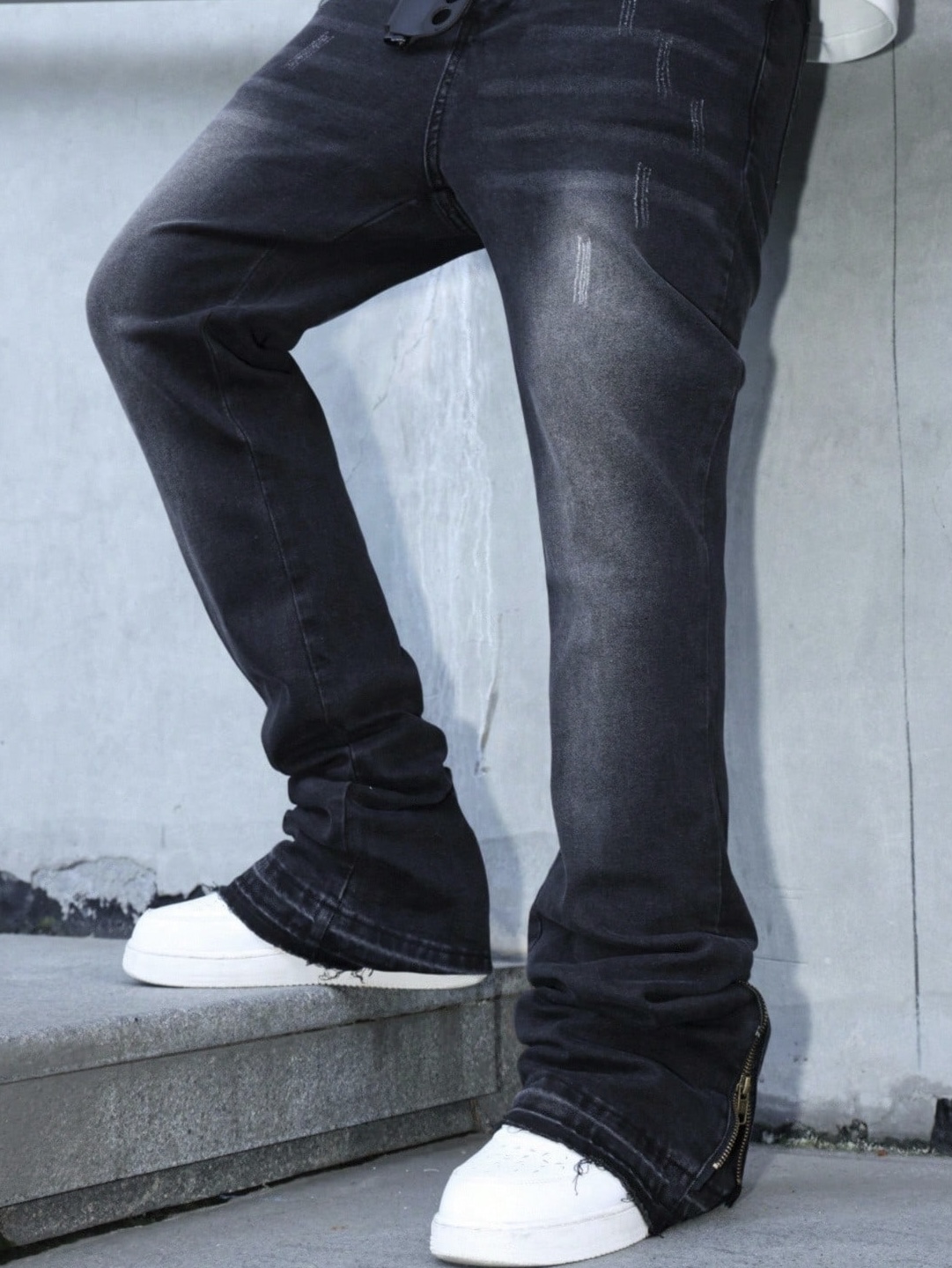 Calça jeans preta